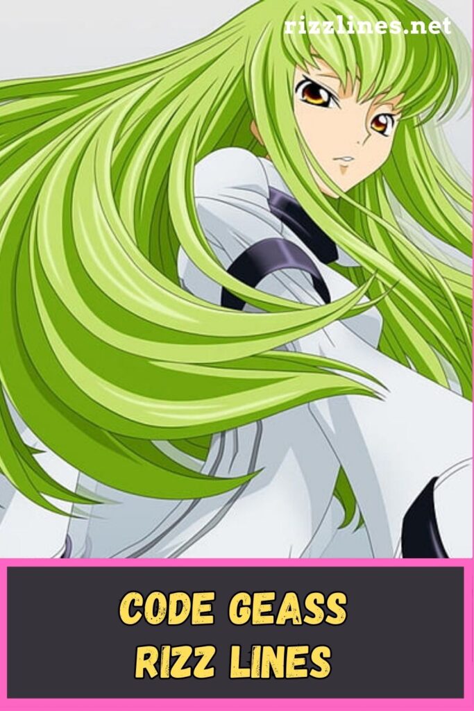 Code Geass, Code Geass Rizz Lines,