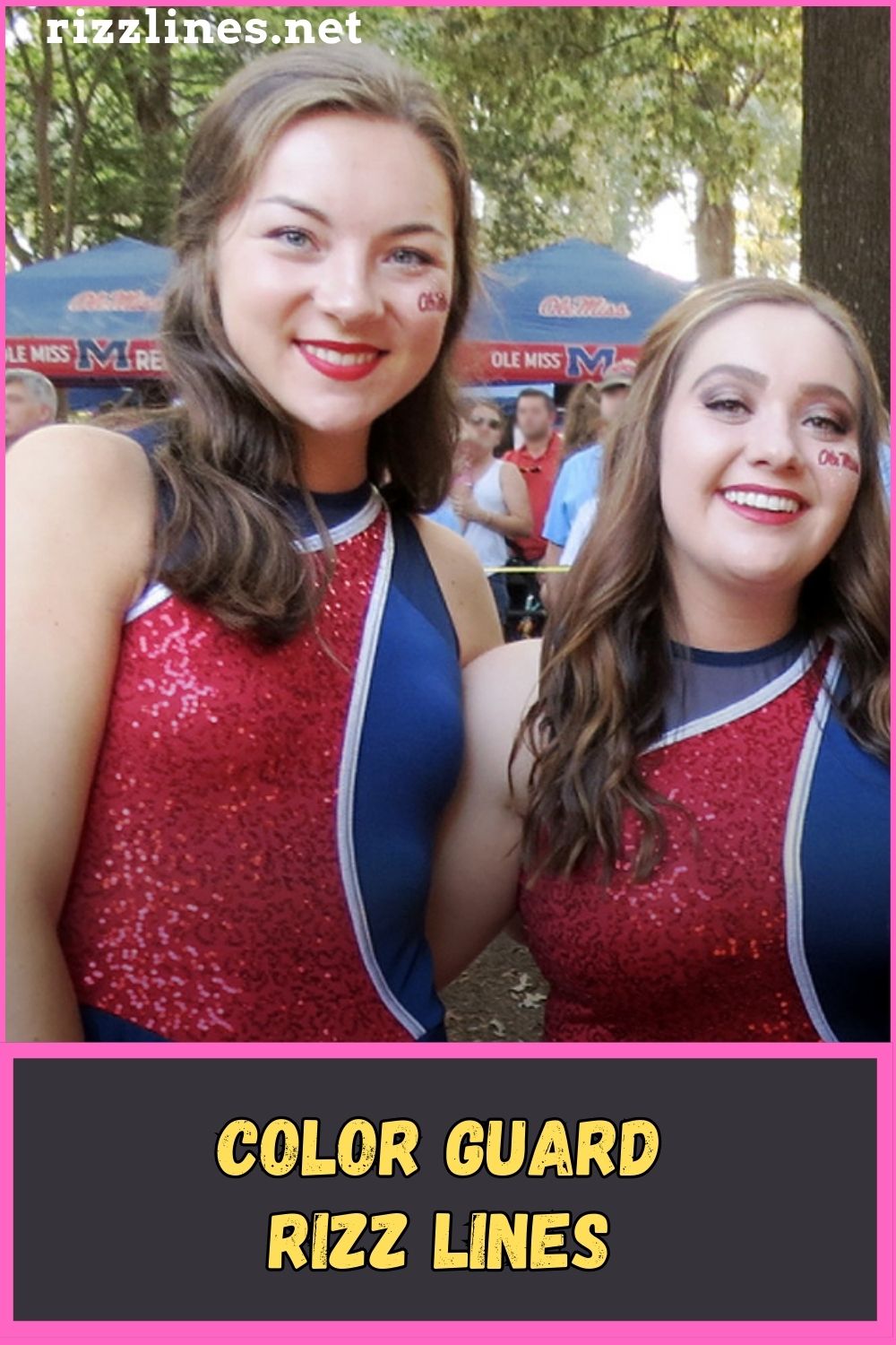 Color Guard, Ole Miss Band