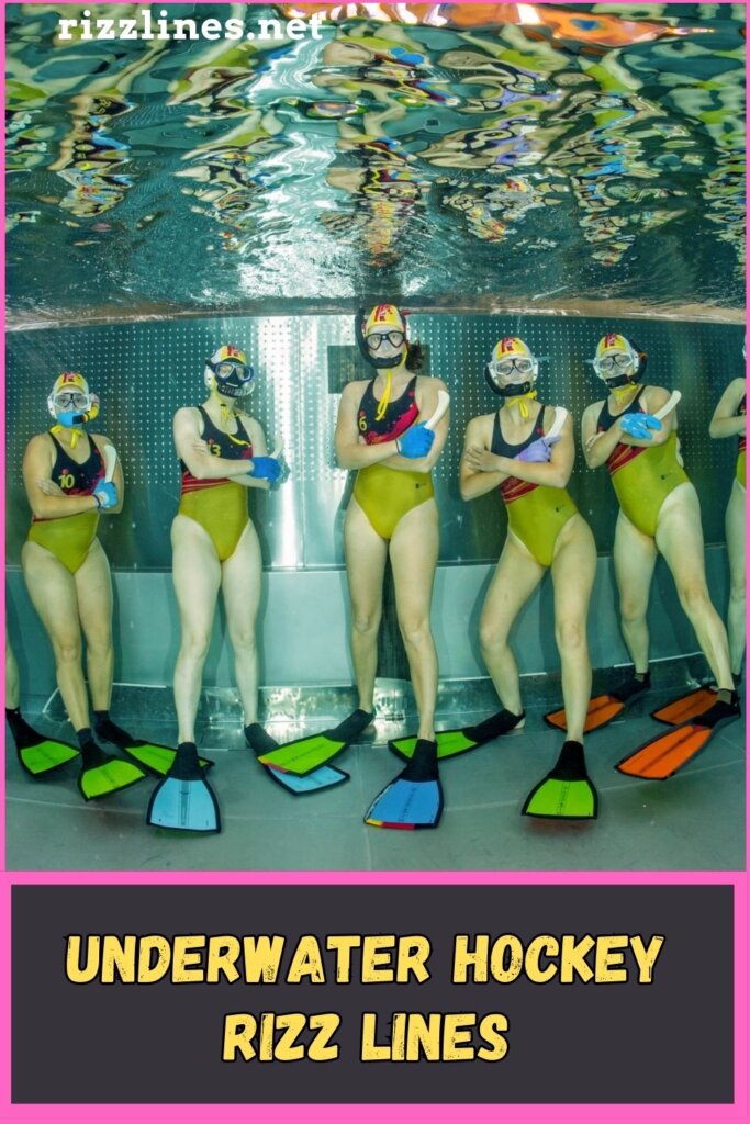 Underwater Hockey Rizz Lines